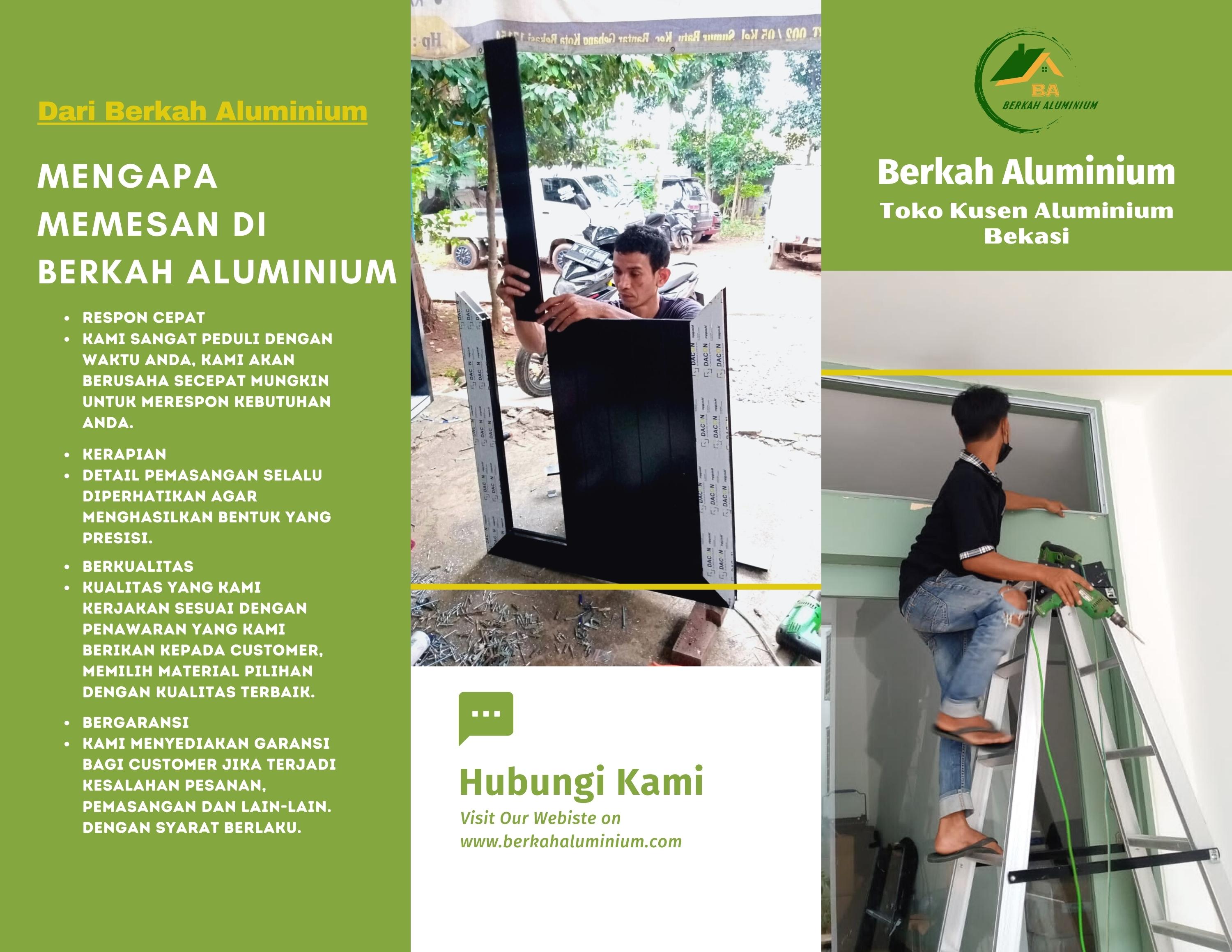 Kusen Aluminium Cakung Jakarta Timur | WA : 0812-1208-4319